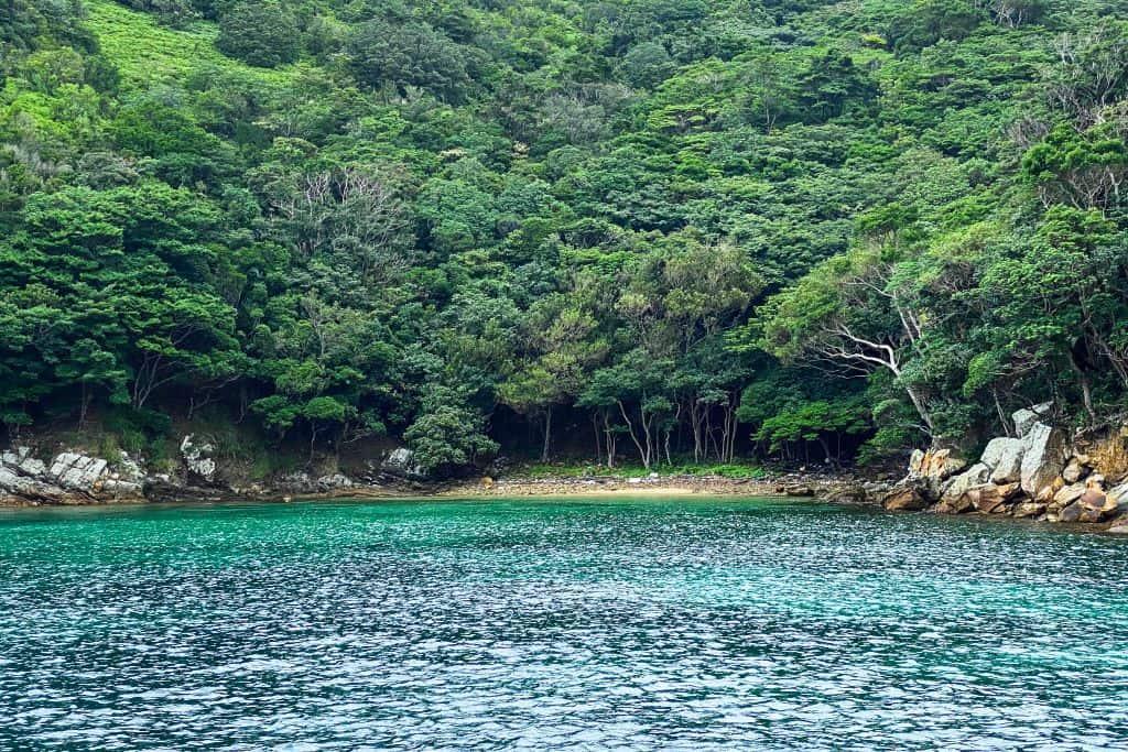 Yaeno, un îlot situé à 20 minutes des côtes de Fukue, dans l'archipel des îles Goto