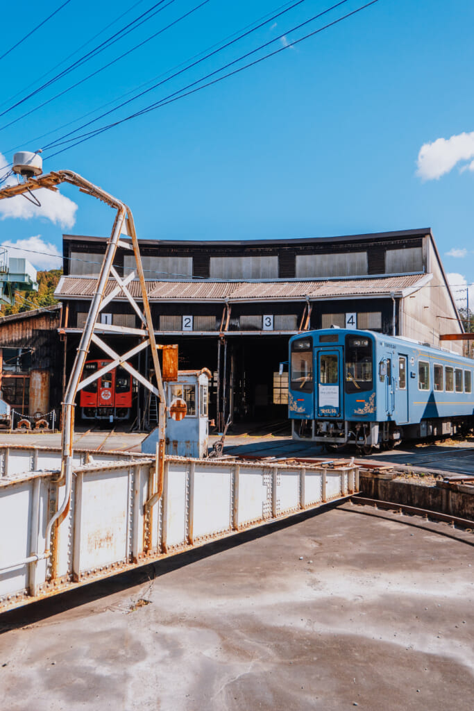 Modèle de train d'exposition au Musée d'histoire ferroviaire de Hamamatsu