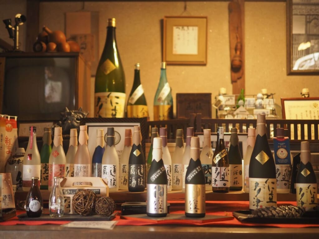 bouteille de saké