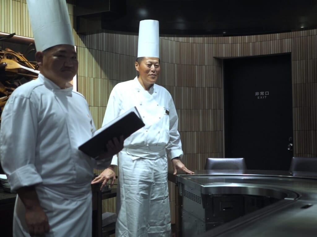 Le chef Takahiko Kishimoto