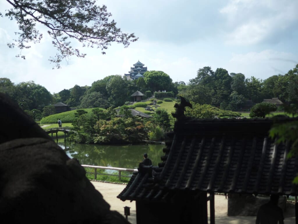 jardin japonais et château Okayama