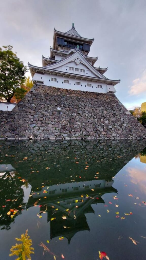Le château de Kokura sur l'île de Kyushu