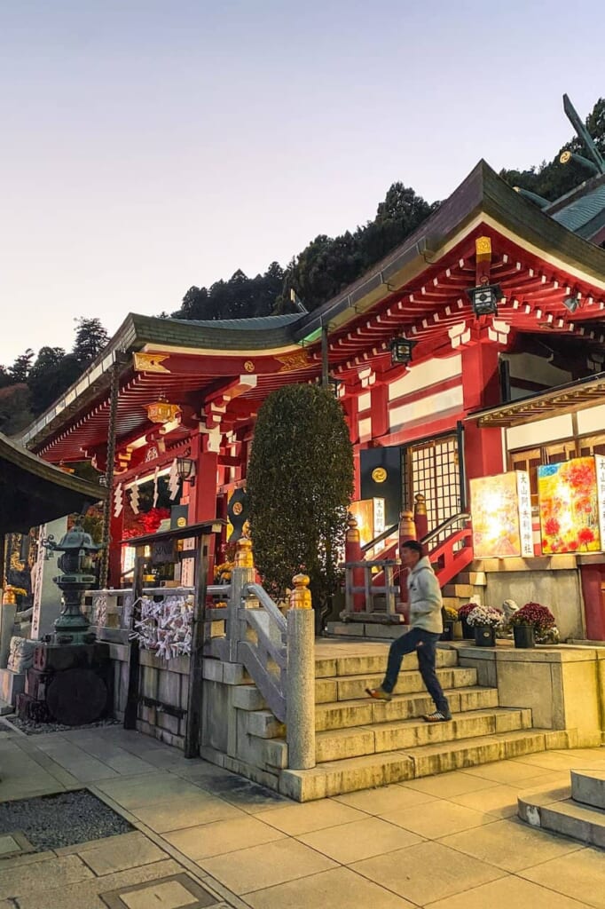le sanctuaire shintoïste Oyama Afuri