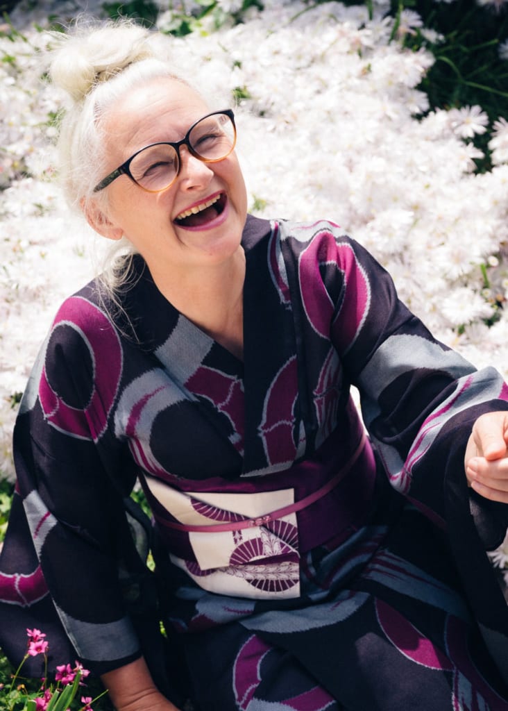 sheila cliffe, experte en kimono