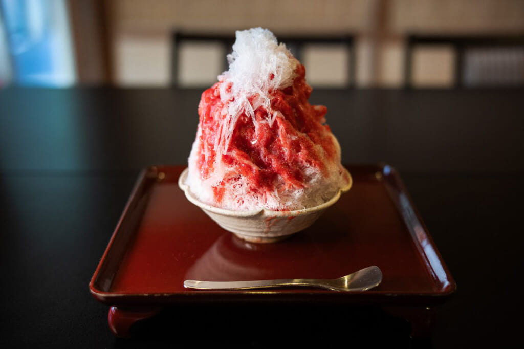 le dessert de l'été au Japon