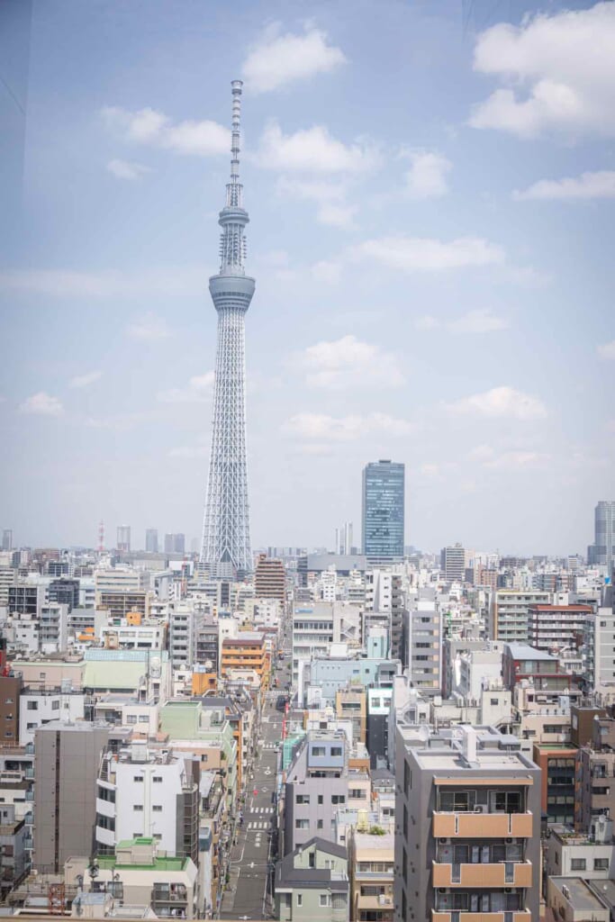 La Skytree surplombe Tokyo