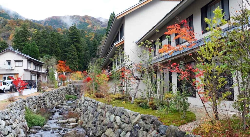 Le ryokan Hakujukan près d'Eiheiji