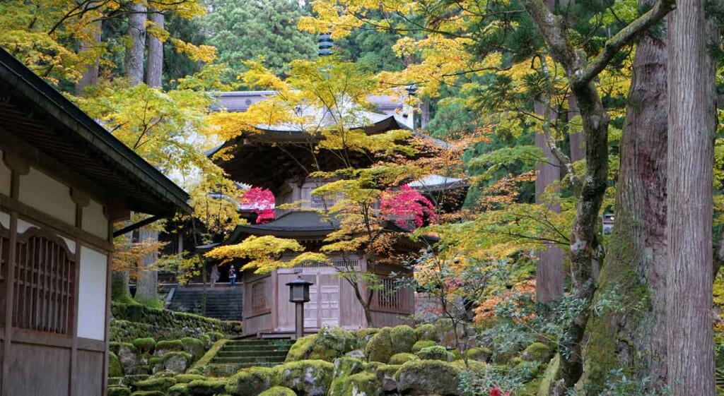 Le temple Eiheiji à Fukui au Japon