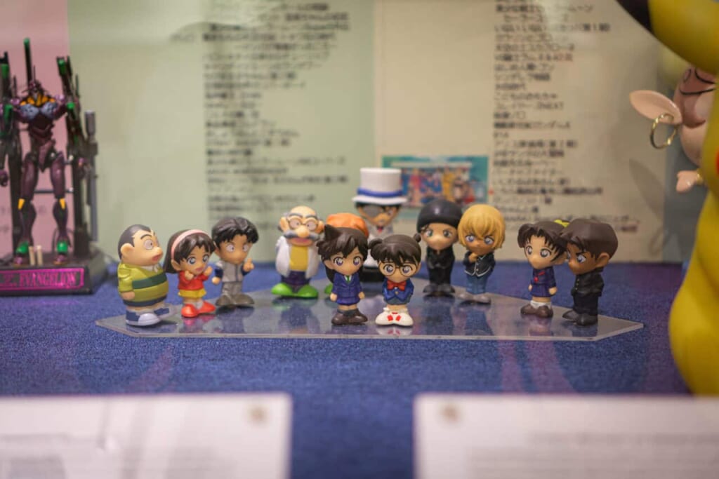 Figurines d'anime au musée de l'animation de Suginami