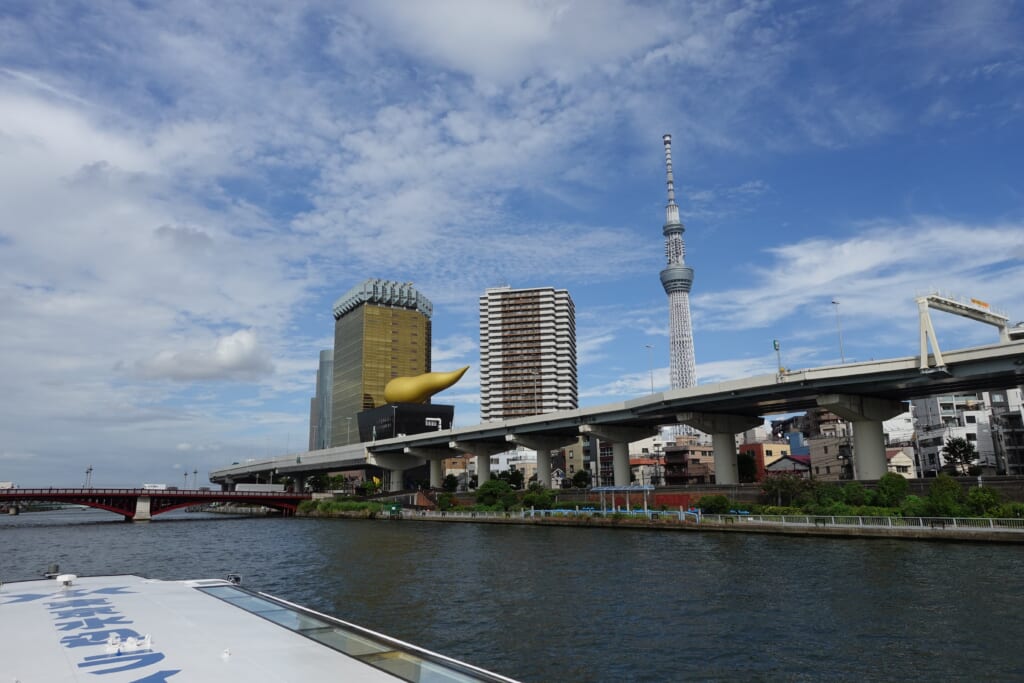 Bateau fleuve Sumida, Skytree