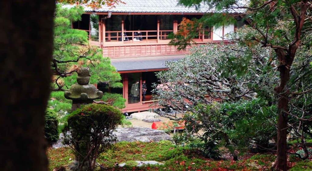 La bâtiment principal du Kyu-Chikurin-in