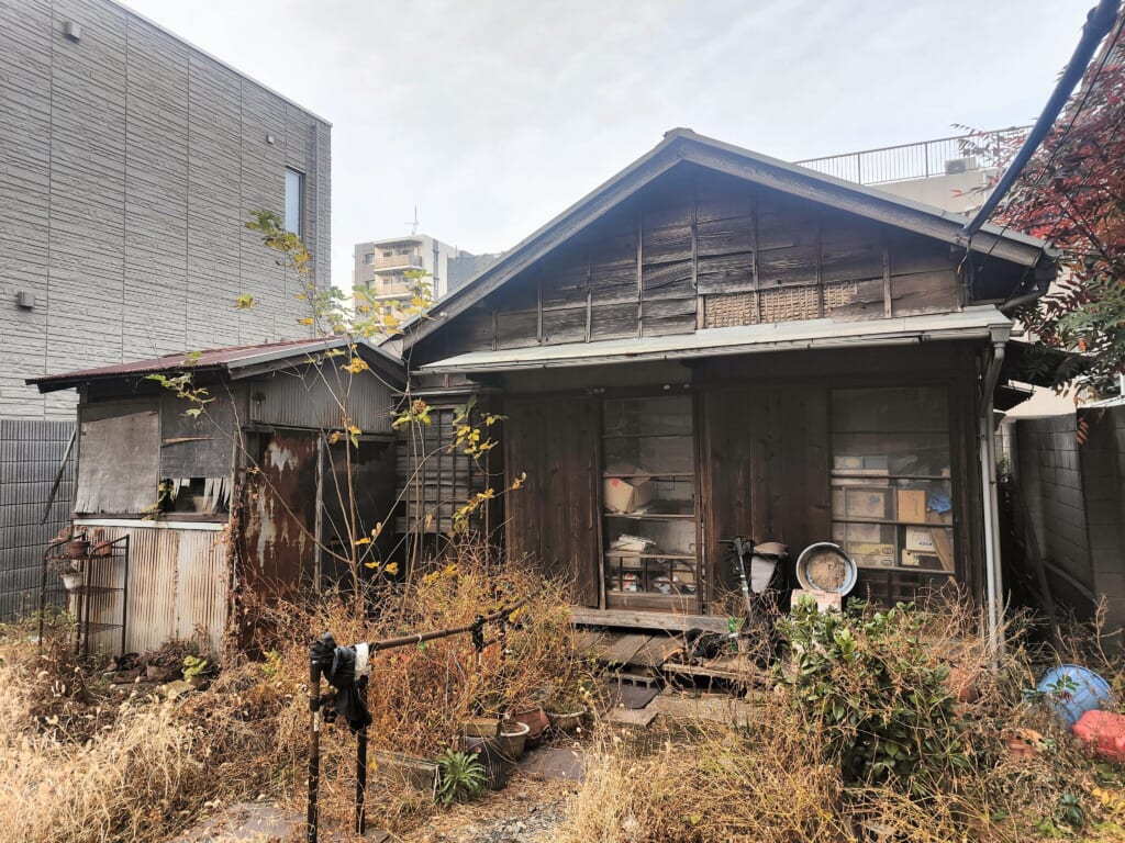 maison abandonnée Kameido