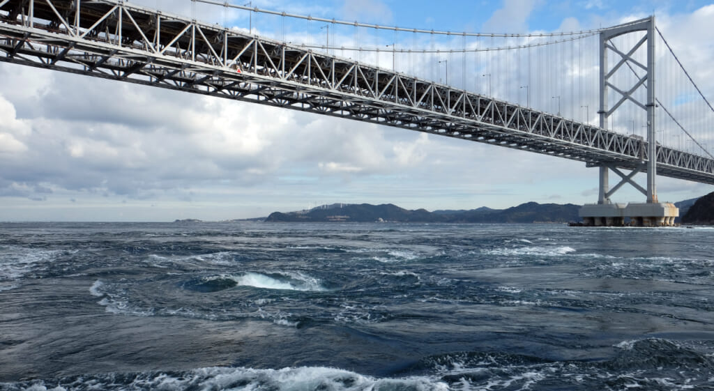 Tourbillons sous le pont