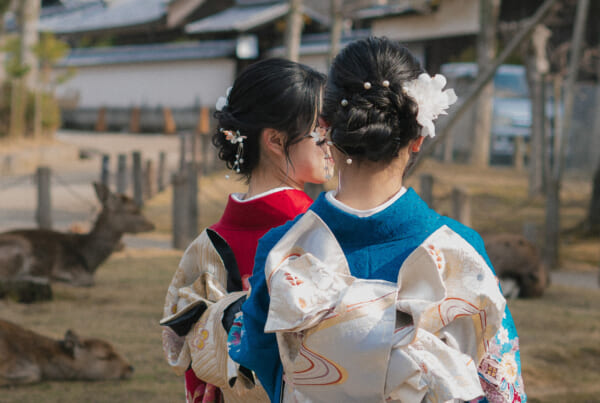 Nara et kimono