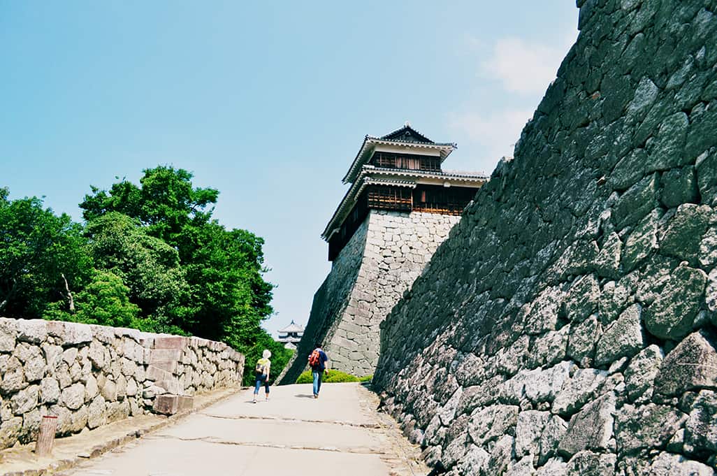 Castillo de Matsuyama, un paseo por la época Edo