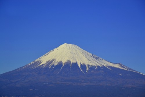 Vista del Monte Fuji en Japón