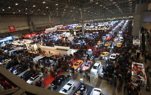 Convención con cientos de coches