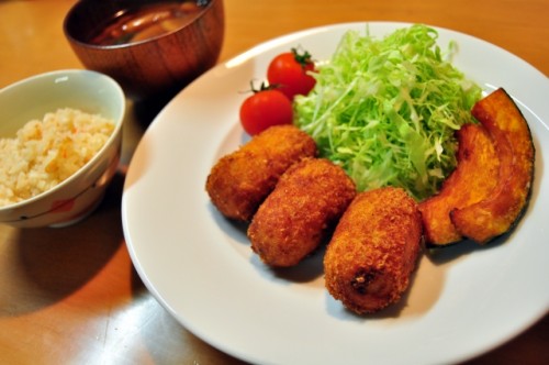 Korokke: croquetas japonesas de verduras