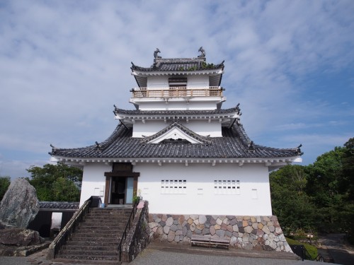Castillo Kitsuki en Oita (Japón).