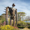 El robot del castillo en el cielo en el museo de Ghibli