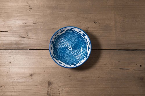 Bol realizado con cerámica japonesa.
