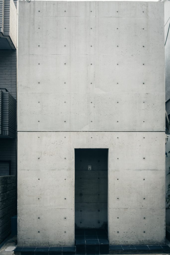 La primera casa del arquitecto Tadao Ando, Osaka, Japón.