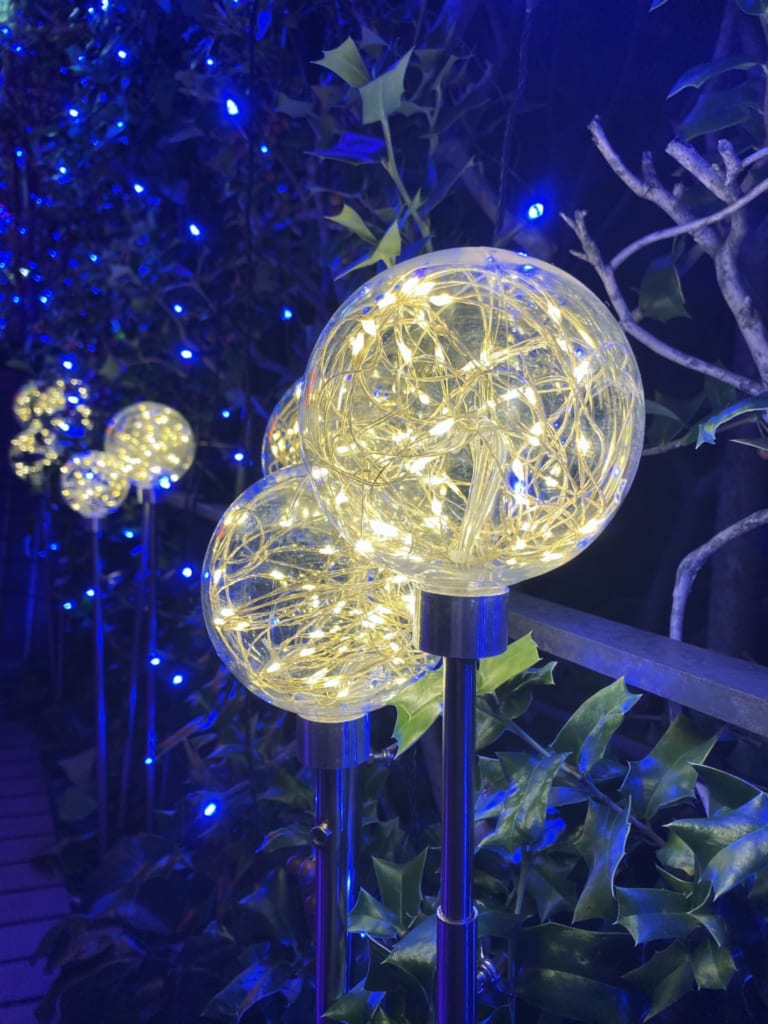 Luces en Ebisu, Tokio, Japón