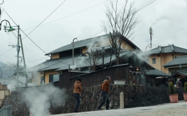 calles humeantes de Beppu, Oita, Japón