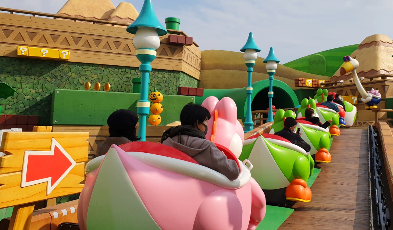 Super Nintendo World visitando la novedad de Universal Studios Japan