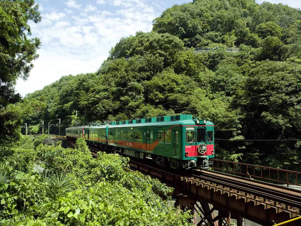 Tren tenku, una ruta turística para llegar a Koyasan