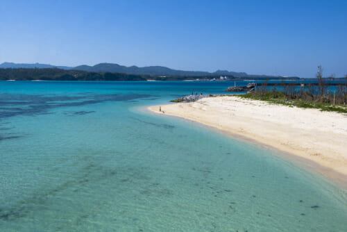 Las playas cristalinas de Okinawa