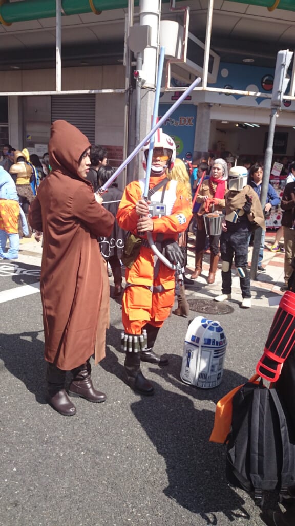 Star Wars en el festival de cosplay de Osaka.