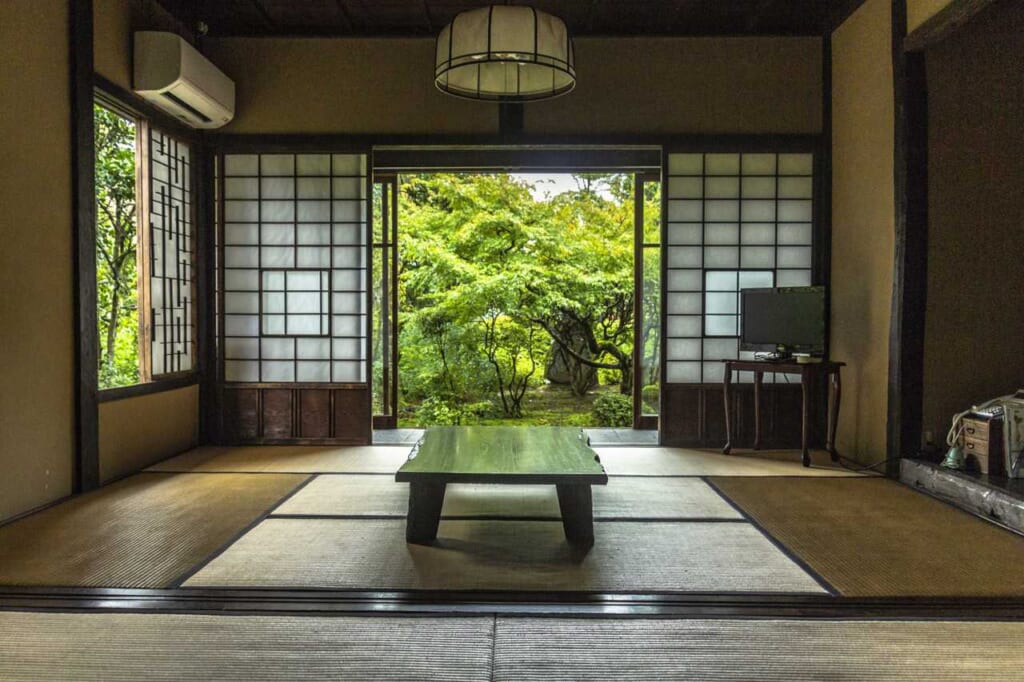 El ryokan Nagataki y su tradicional entorno