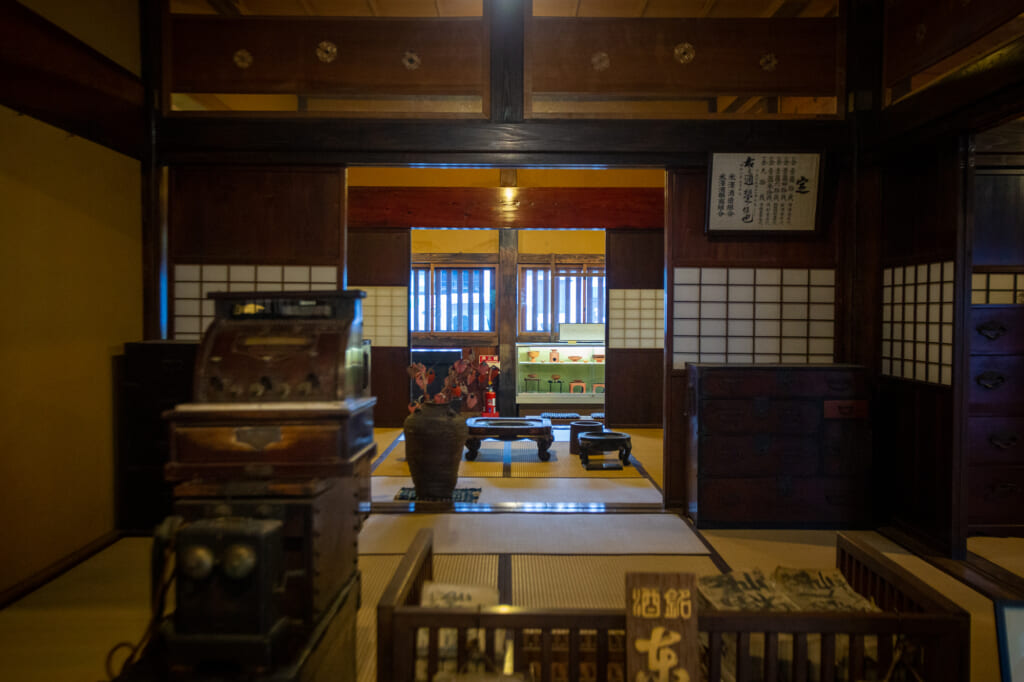 vista general de una habitacion tradicional japonesa