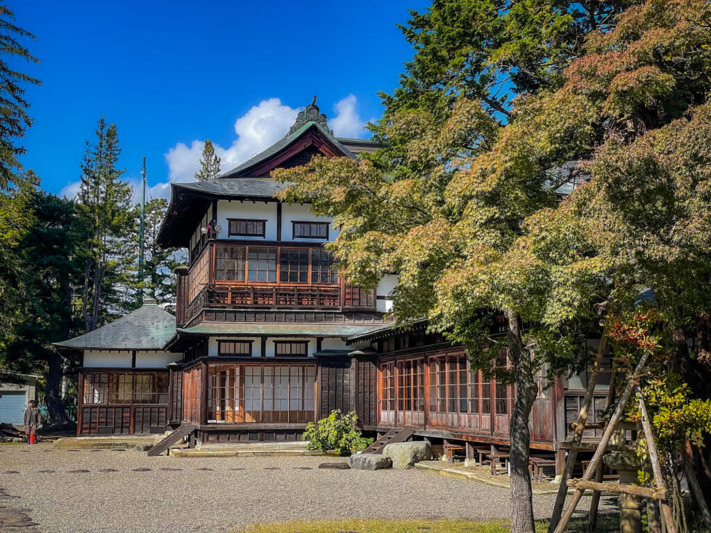 antigua casa de estilo japonés