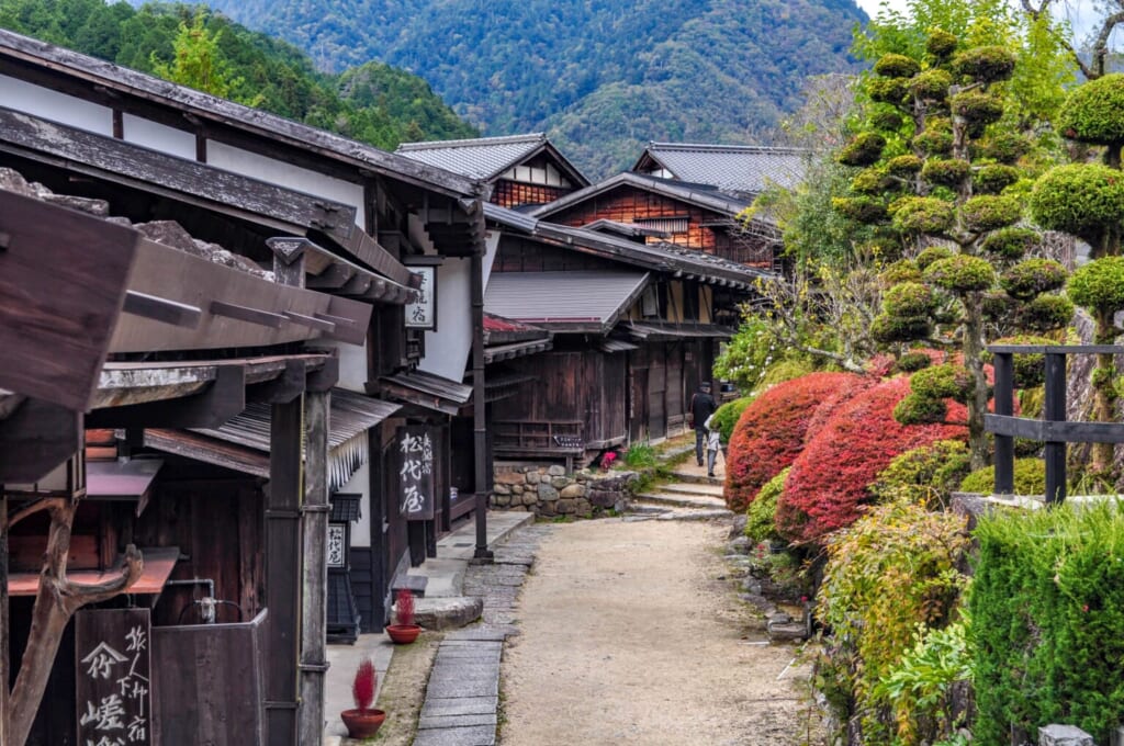 Calles bien preservadas en Tsumago-juku