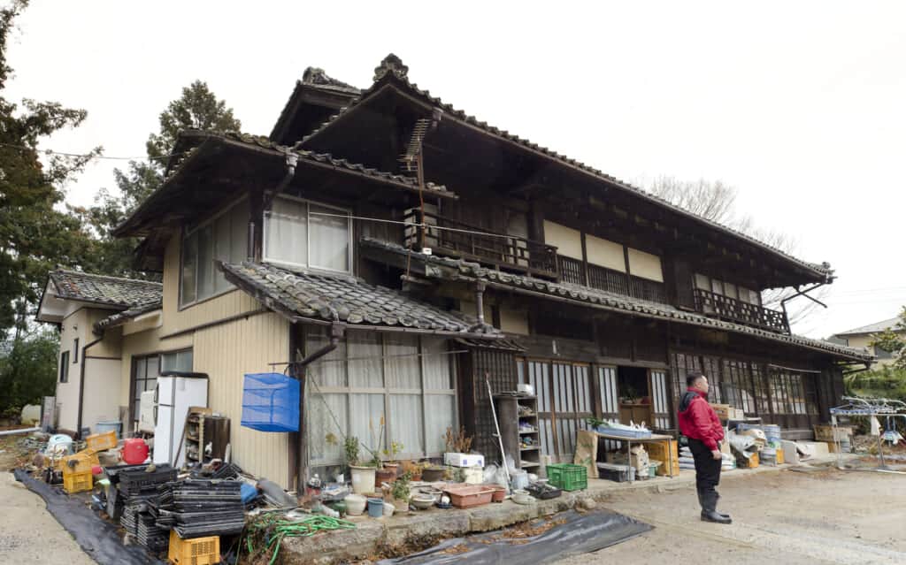 Casa en la ciudad de Iwaki, prefectura de Fukushima.