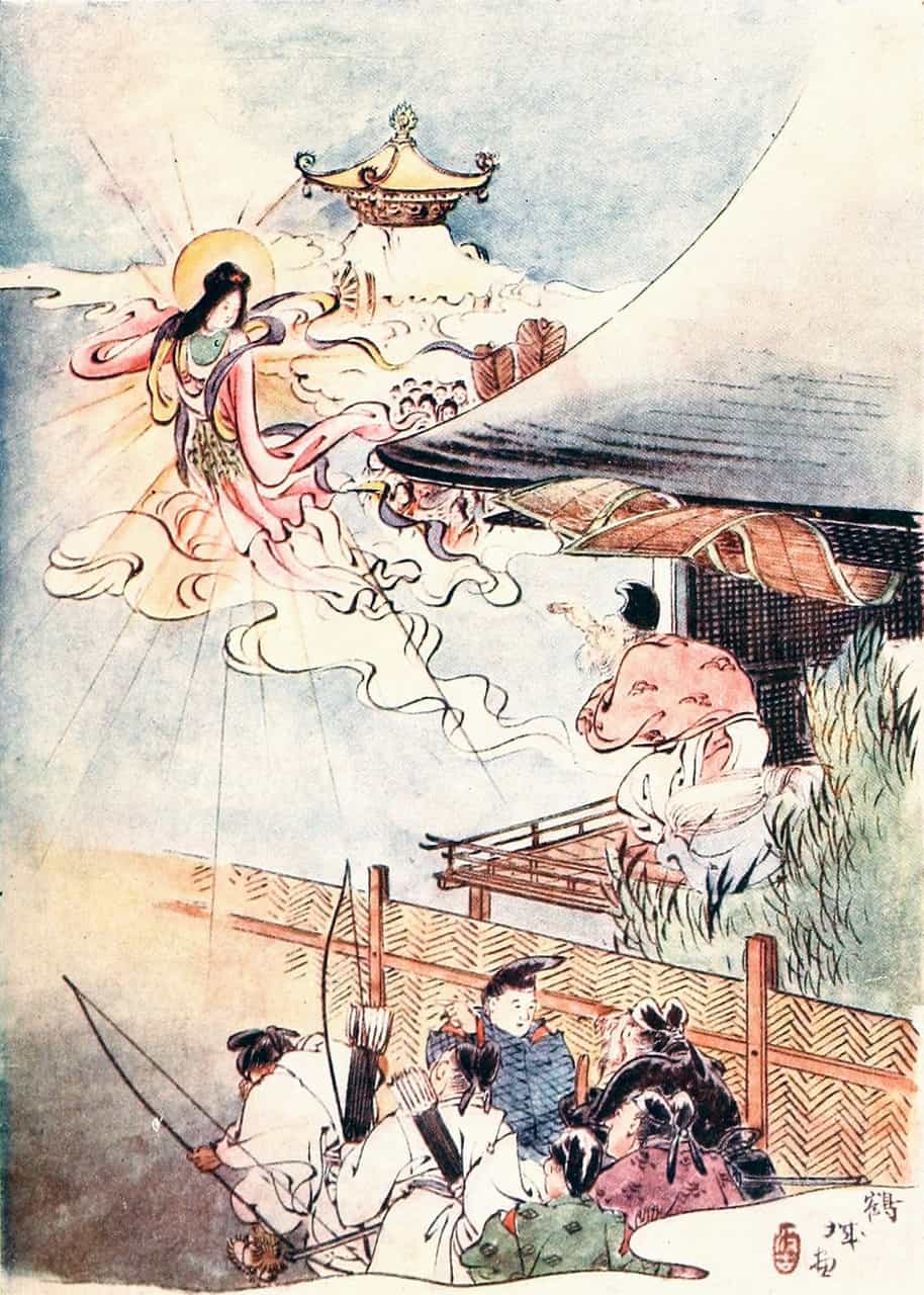 Ilustración de The Japanese Fairy Book