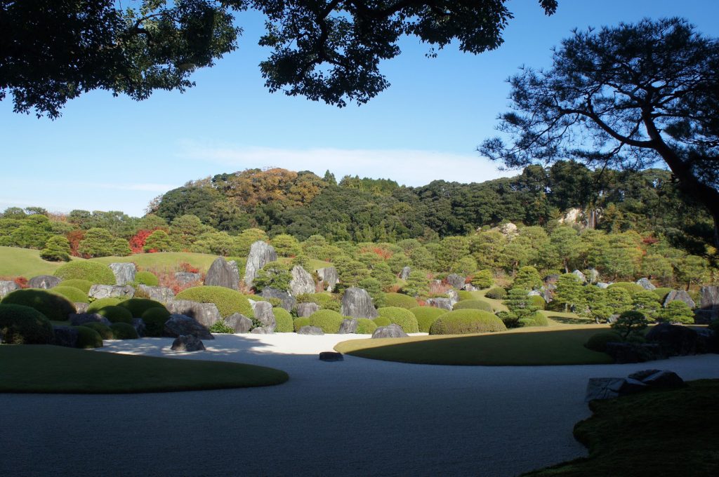 el jardín de Adachi en Shimane