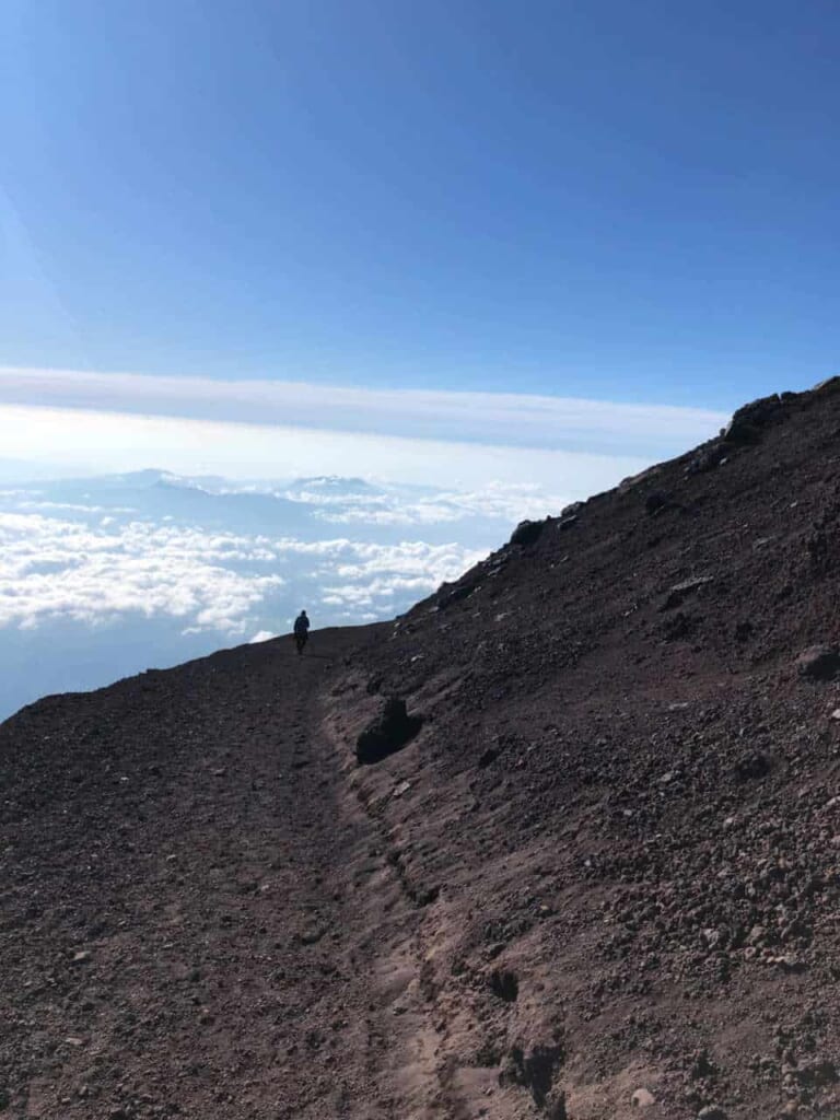 Descenso del Monte Fuji
