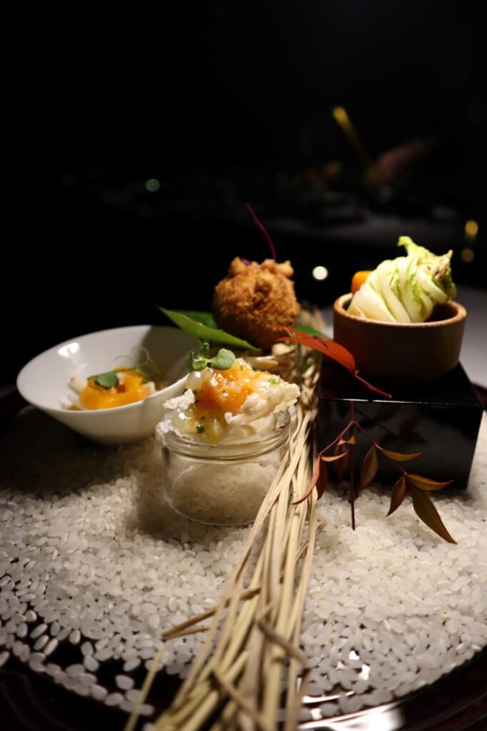 Cena especial en la casa de té Saryo Sekison