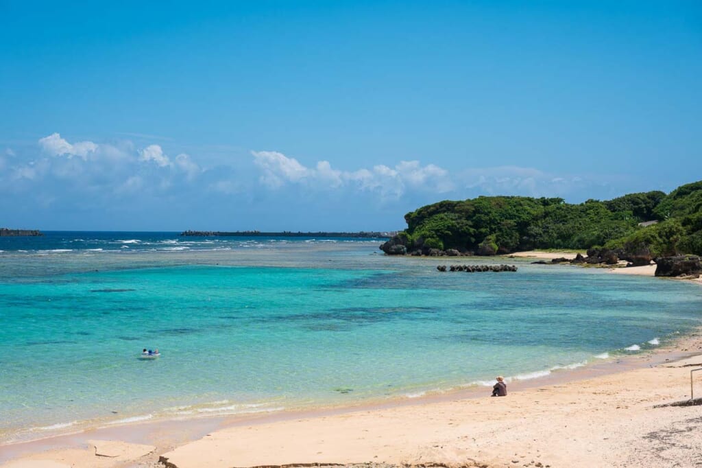 Playa en Japón