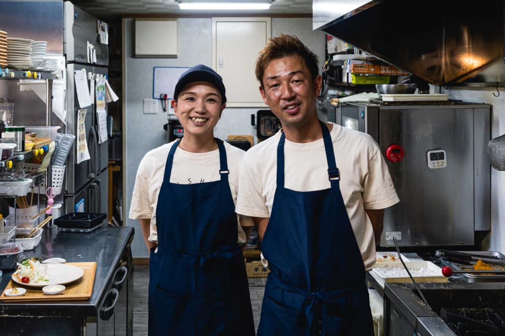 Una de las familias que vive en la isla de Ojika en Nagasaki