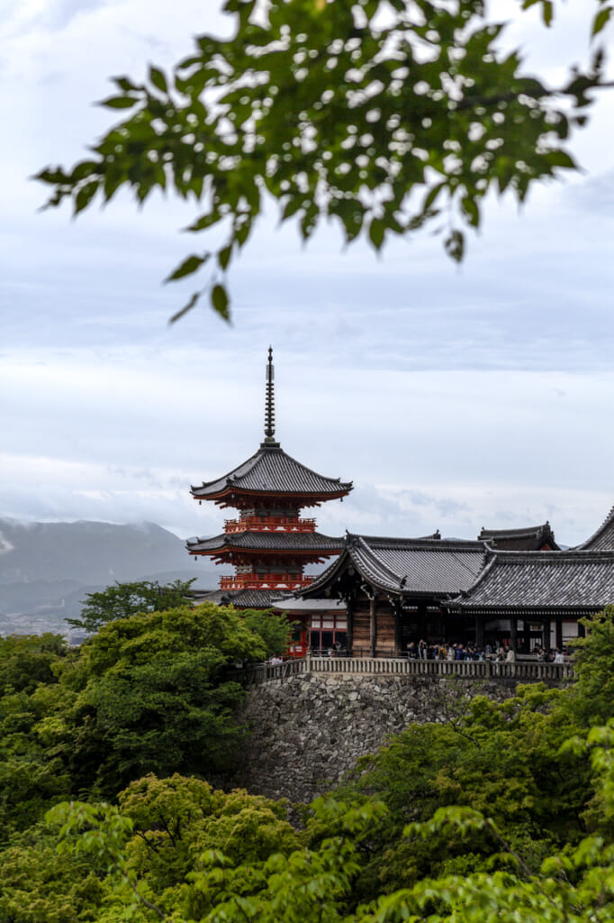 Pagoda Sanjunoto en Kiyomizudera