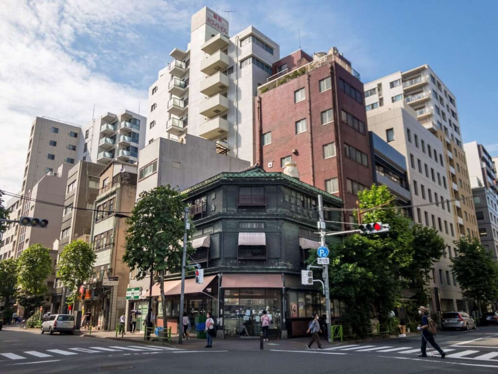 Edificio Kanban Kenchiku en Tsukiji