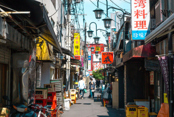 Una de las calles de Nishi-Ogikubo en Tokio