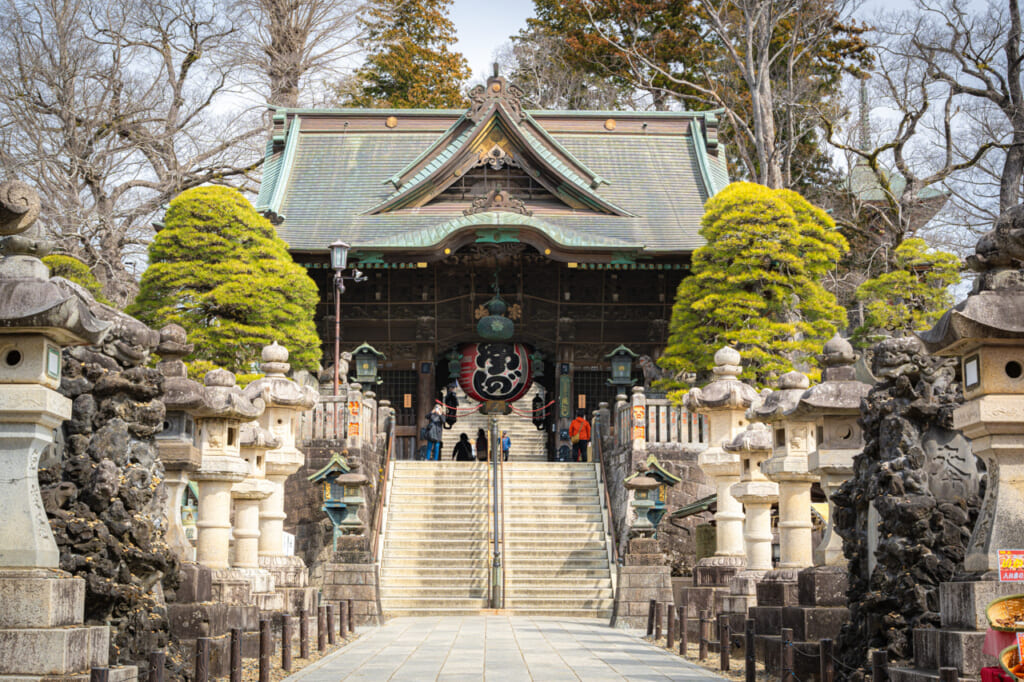 Entrada del templo naritasan