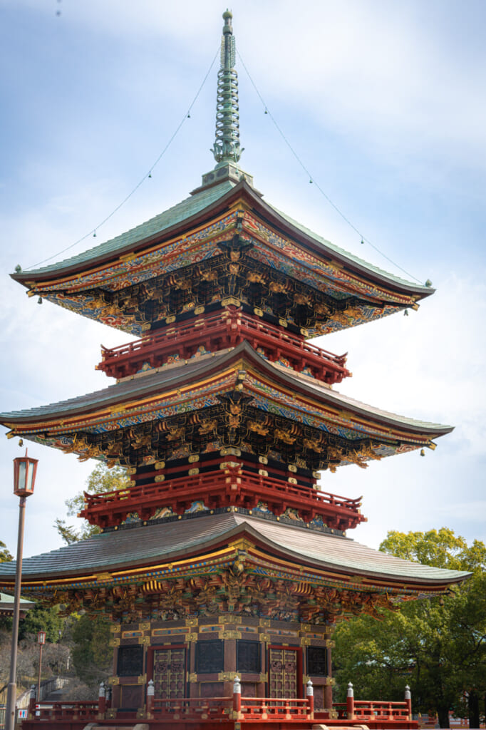 Pagoda del templo de Naritasan
