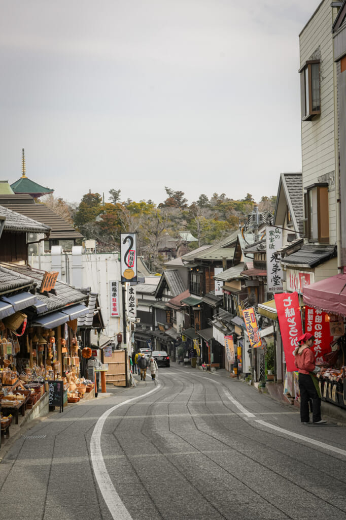 Calle Omotesando en Narita