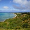 Playa de Hirano vista desde el mirador de Hirakubozaki